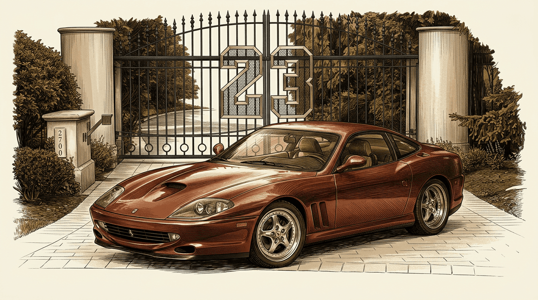 Michael Jordan’s Custom Ferrari 550 Maranello Sets Auction Record at Joopiter