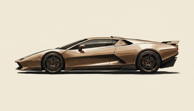 Lamborghini Temerario Design Sketches Revealed as Brand Index Gains 0.58%