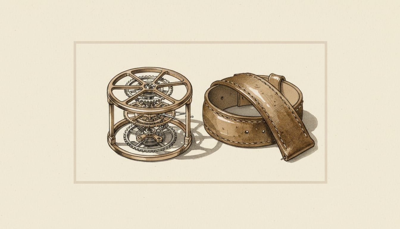 A studio-style watch illustration from the Pricing Culture library