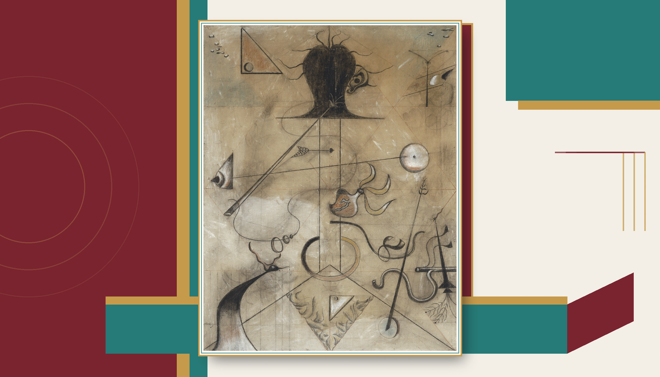 Pricing Culture Studio composition of Joan Miró's Portrait de Madame K.